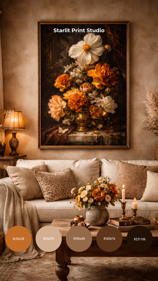 7 Free Luxury Color Palettes for Elegant Interiors | Warm Vintage & Modern Aesthetic Combos