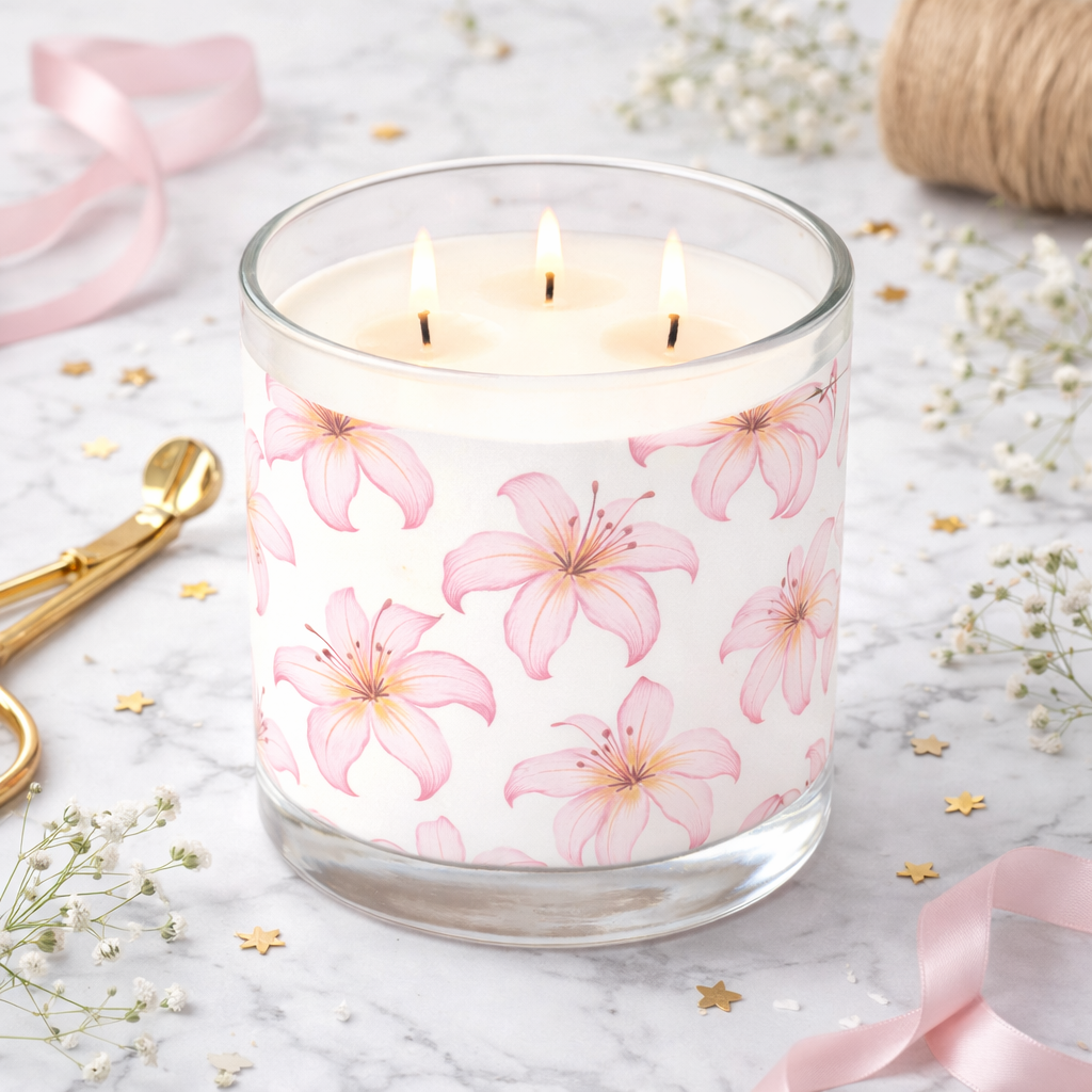 Lily Whisper Seamless Pattern