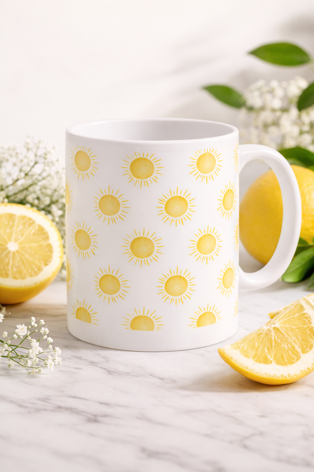 Golden Hour Seamless Pattern