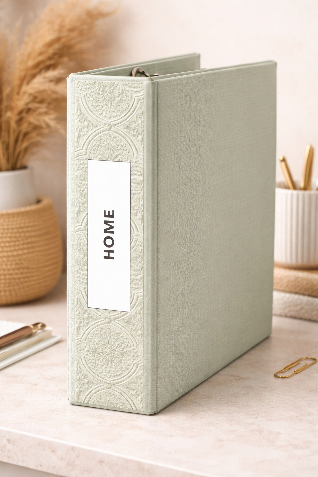 Verdant Heirloom Binder Spine Cover