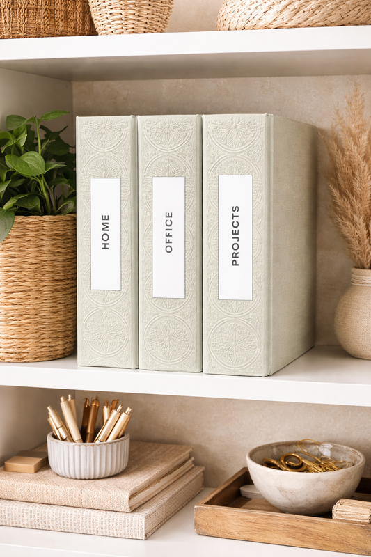 Verdant Heirloom Binder Spine Cover