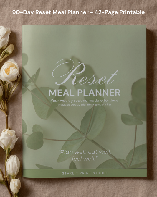 The 90-Day Reset Meal Planner