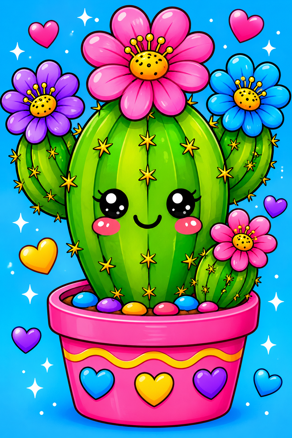 Flower Garden Coloring Book