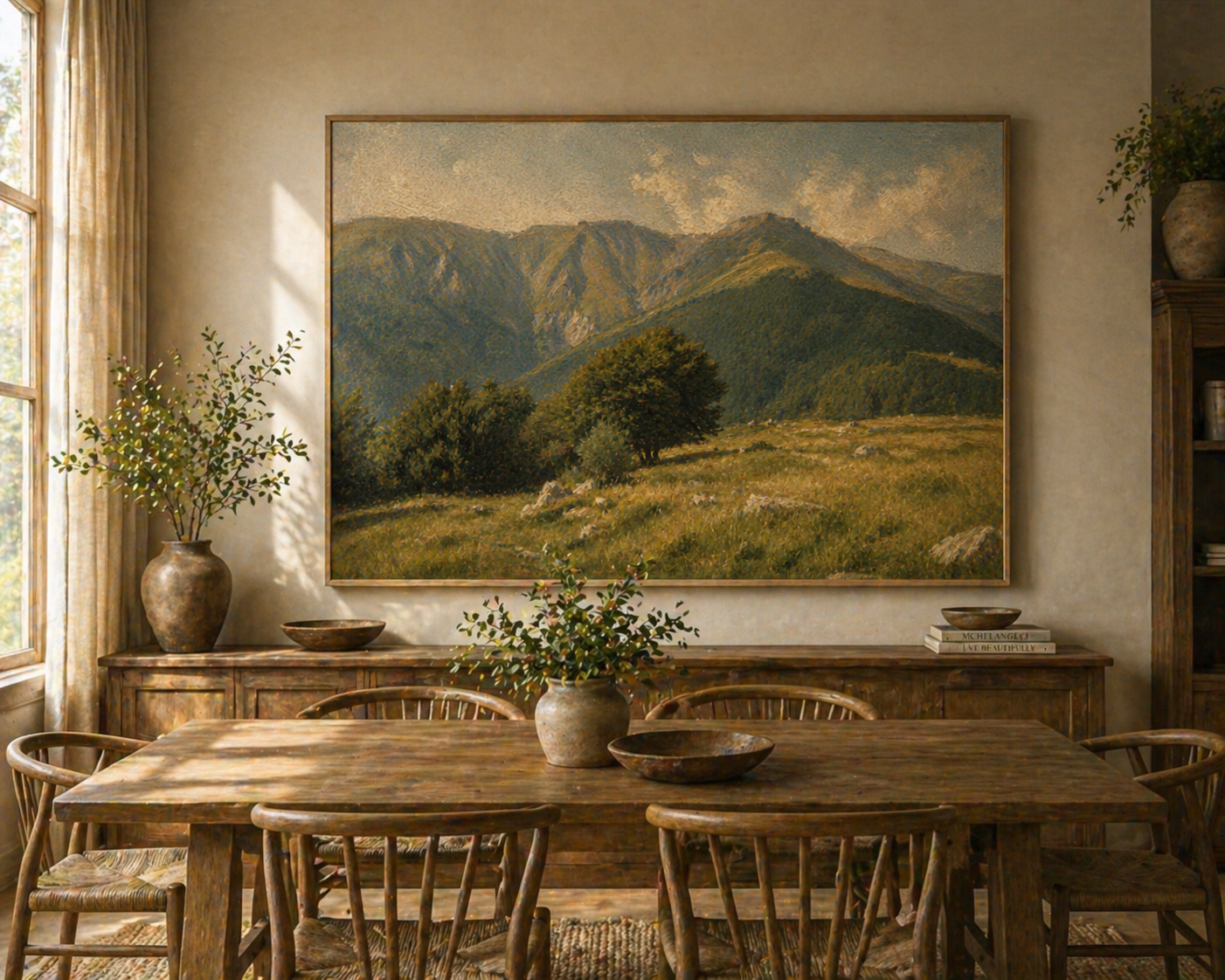 Stay Here Awhile – Large Landscape Printable Wall Art (A0 118×84 cm)
