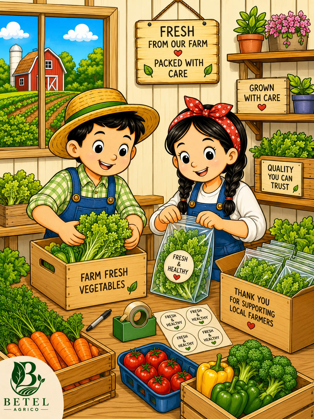 My Farm Adventures – A Coloring Book for Little Farmers