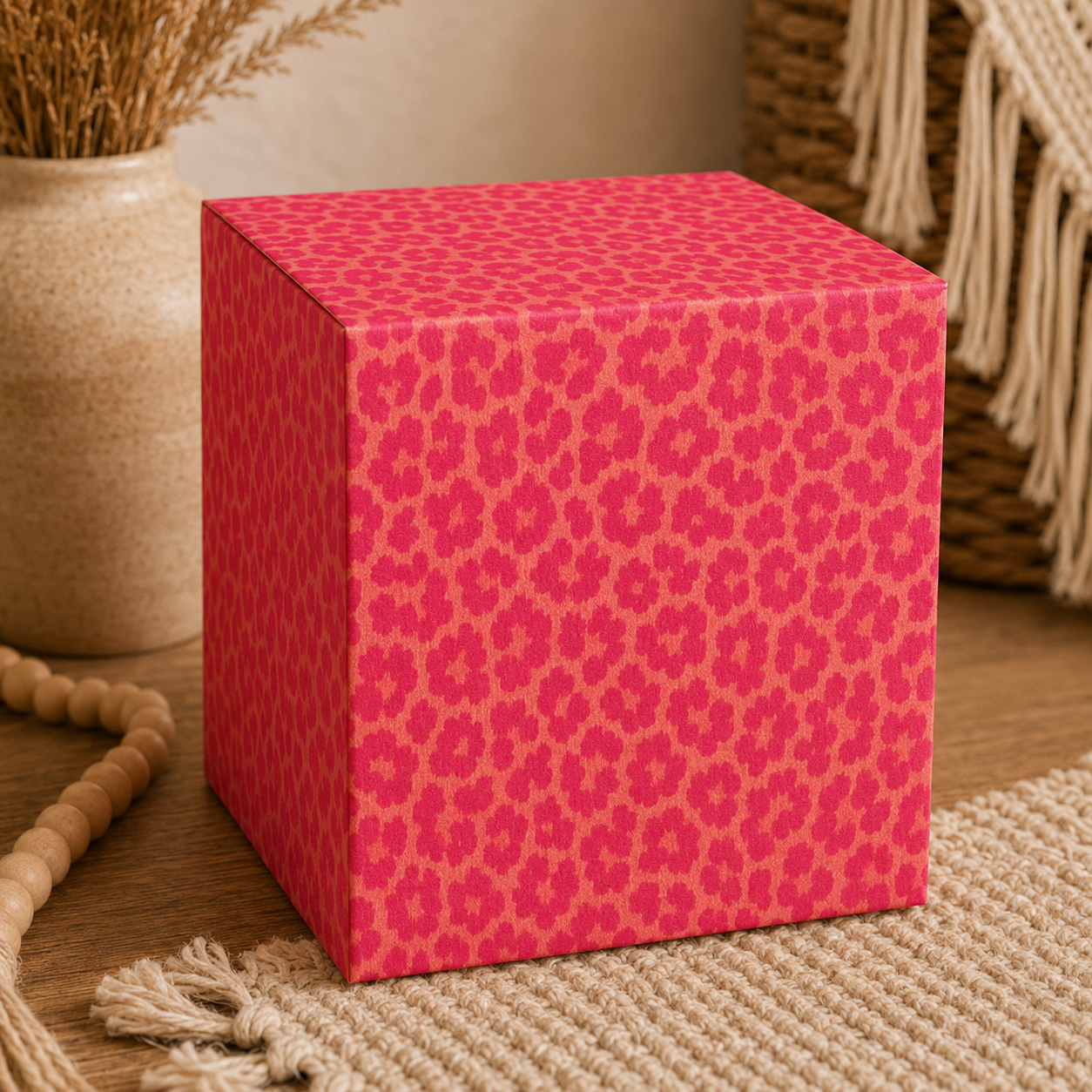 Pink Floral Gift Box Templates Bundle (14 Designs) | Printable A4 & A3 DIY Packaging