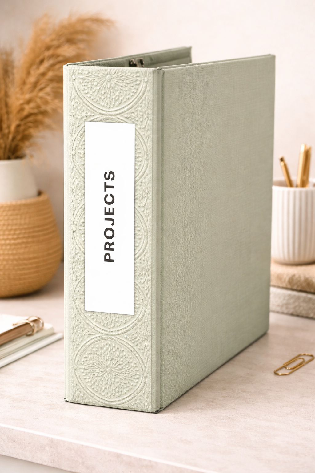 Verdant Heirloom Binder Spine Cover