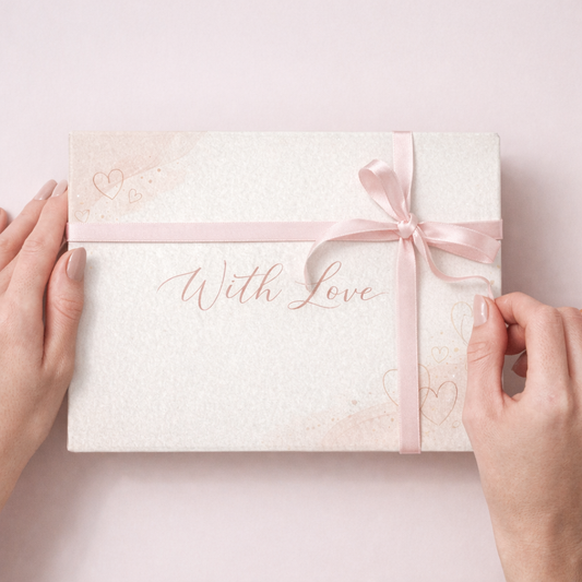 Minimalist Valentine’s Card with Love – Printable Card