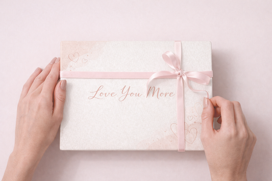 Minimalist Valentine’s Card Love you more