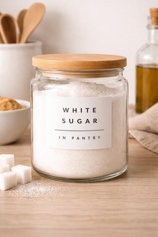 112 Pantry Labels Printable | Minimal Kitchen Organization Set
