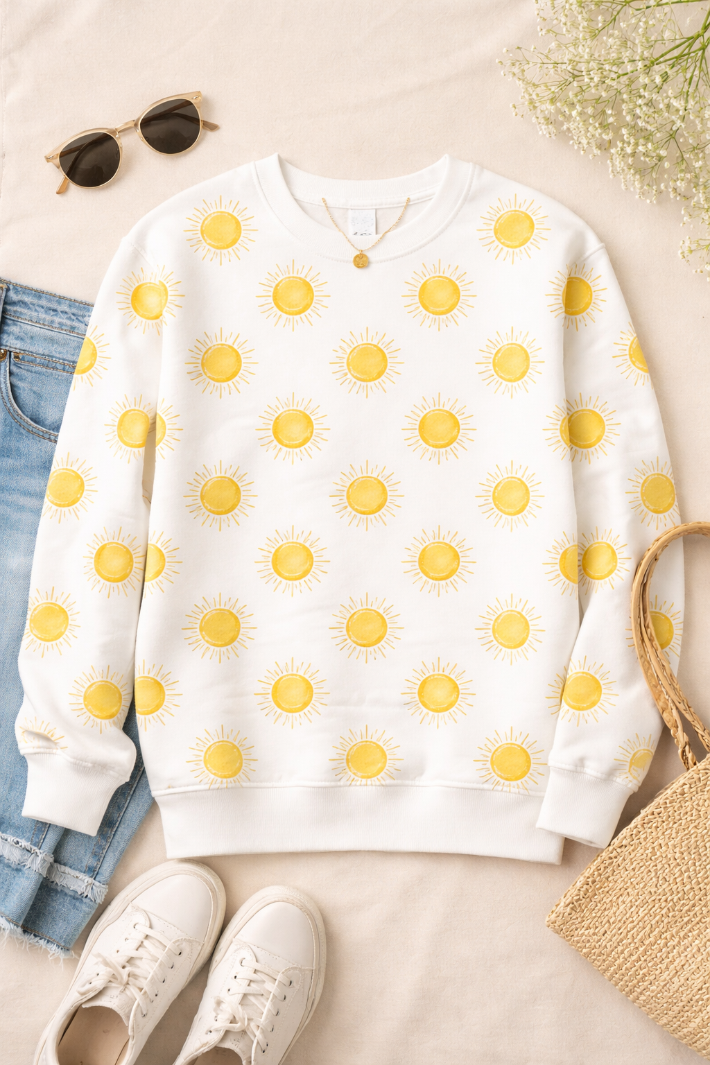 Golden Hour Seamless Pattern