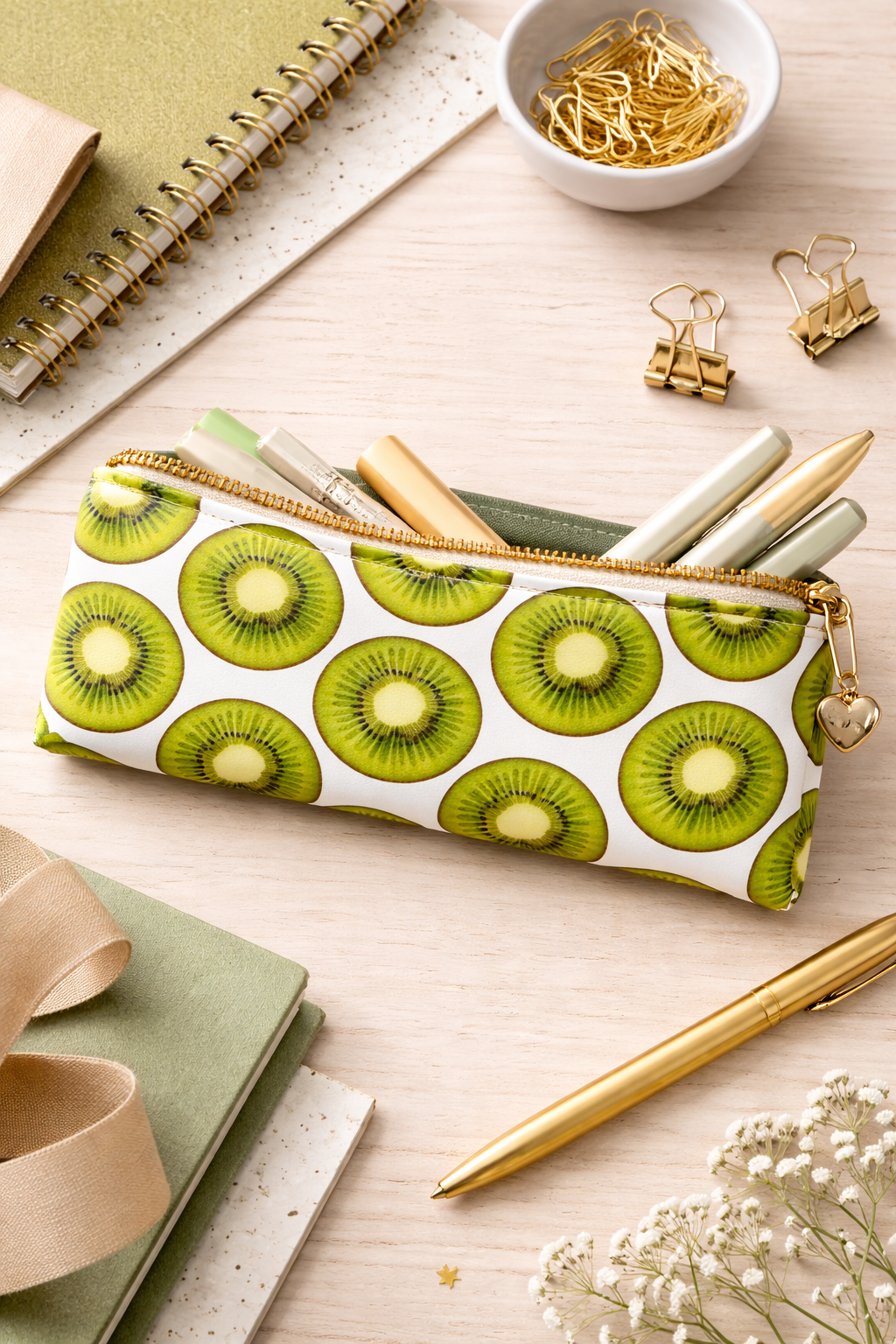 Kiwi Kick Seamless Pattern
