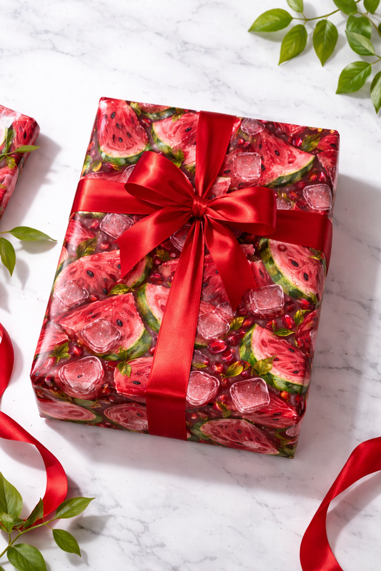 Watermelon Oasis Seamless pattern