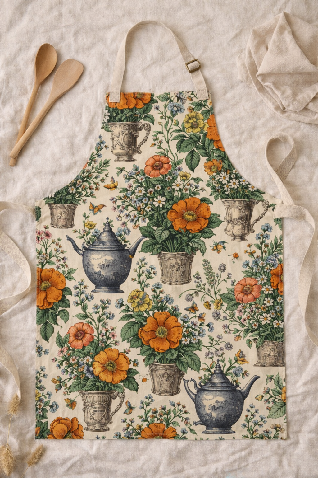 Victorian Botanica Seamless Pattern