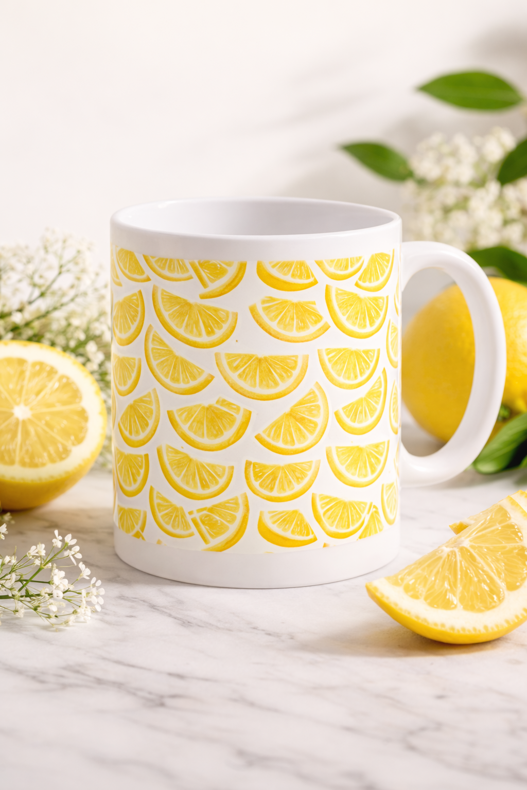 Golden Zest Seamless Pattern
