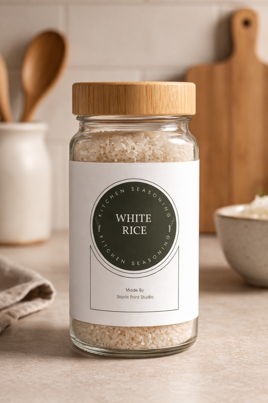40 Kitchen Seasoning Labels - Canva Template