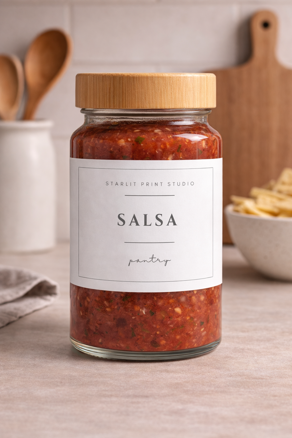 Ultimate Pantry Label Bundle – 200 Kitchen Labels - Canva Template