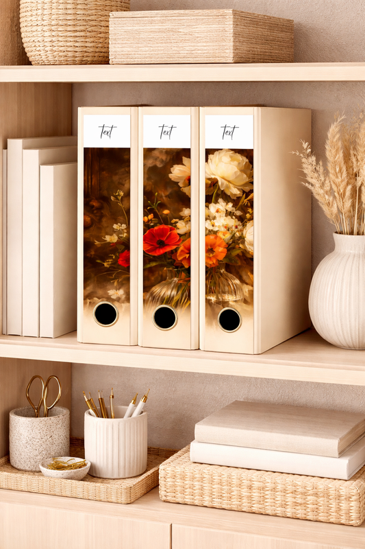 Golden Hour Boom Binder Spine Cover