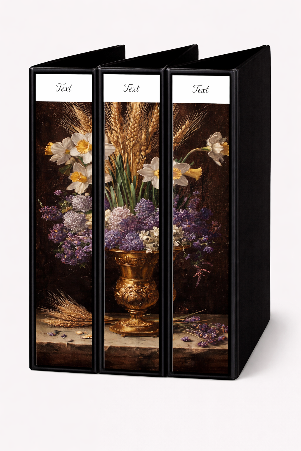 Harvest Elegance Binder Spine Cover