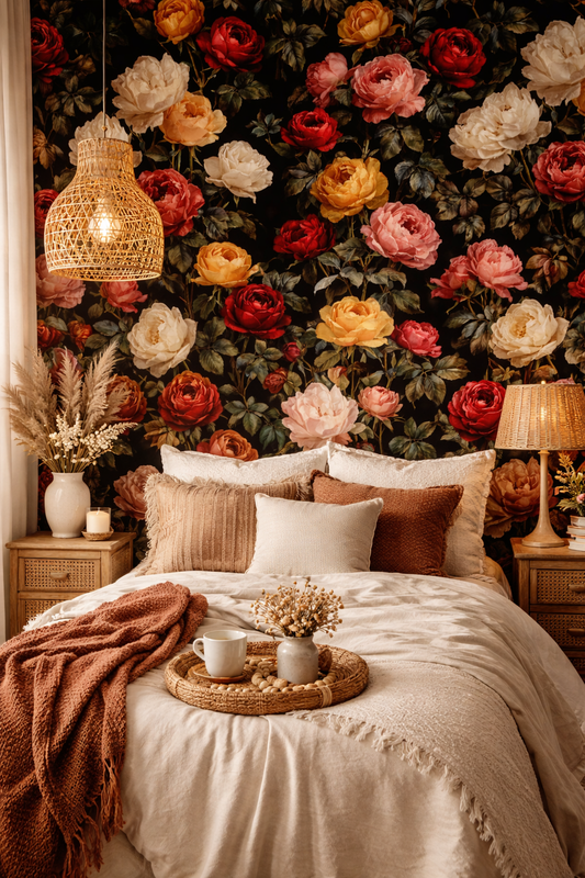 Tudor Court Botanica Seamless Pattern