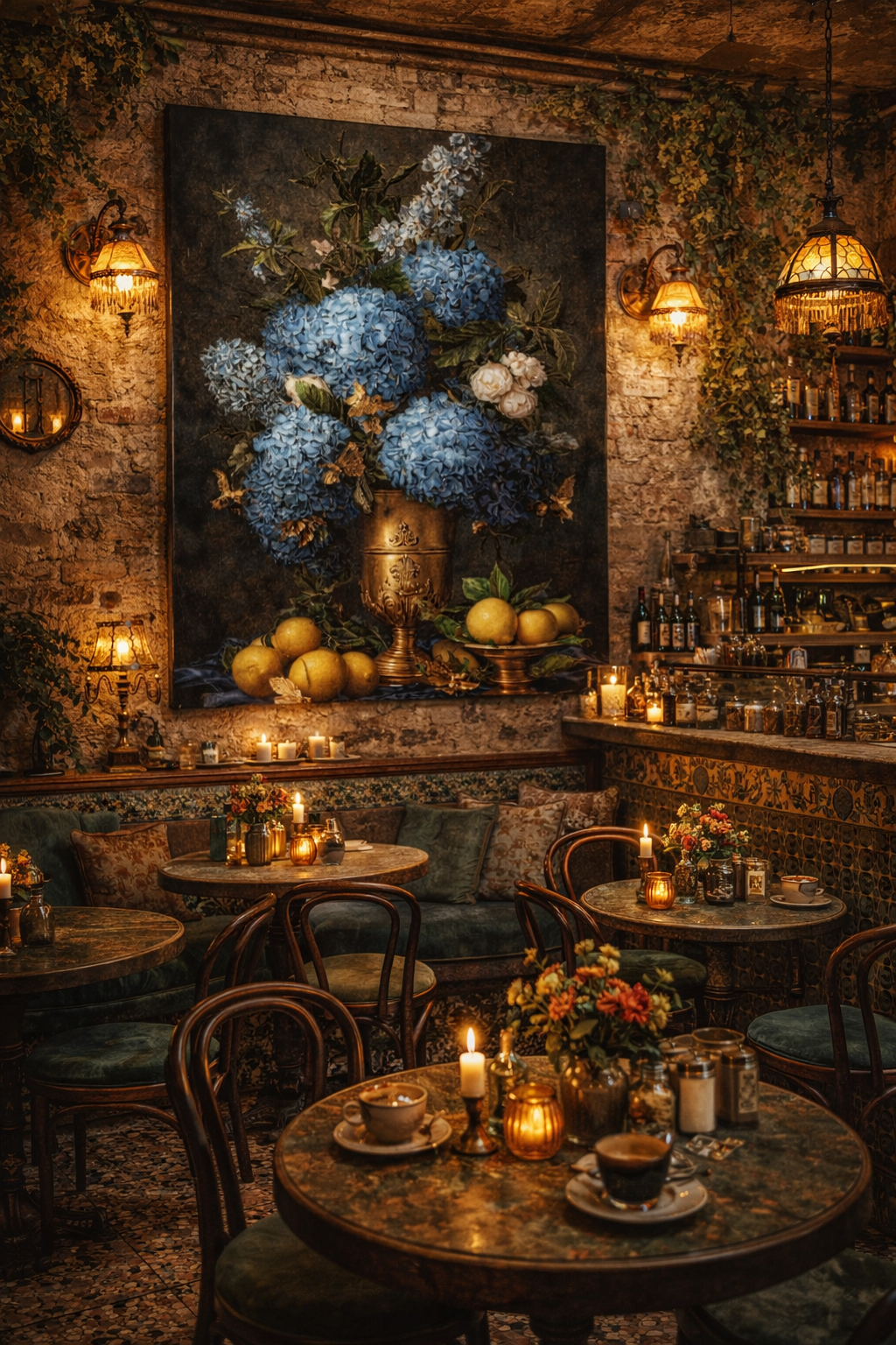 Blue Hydrangea