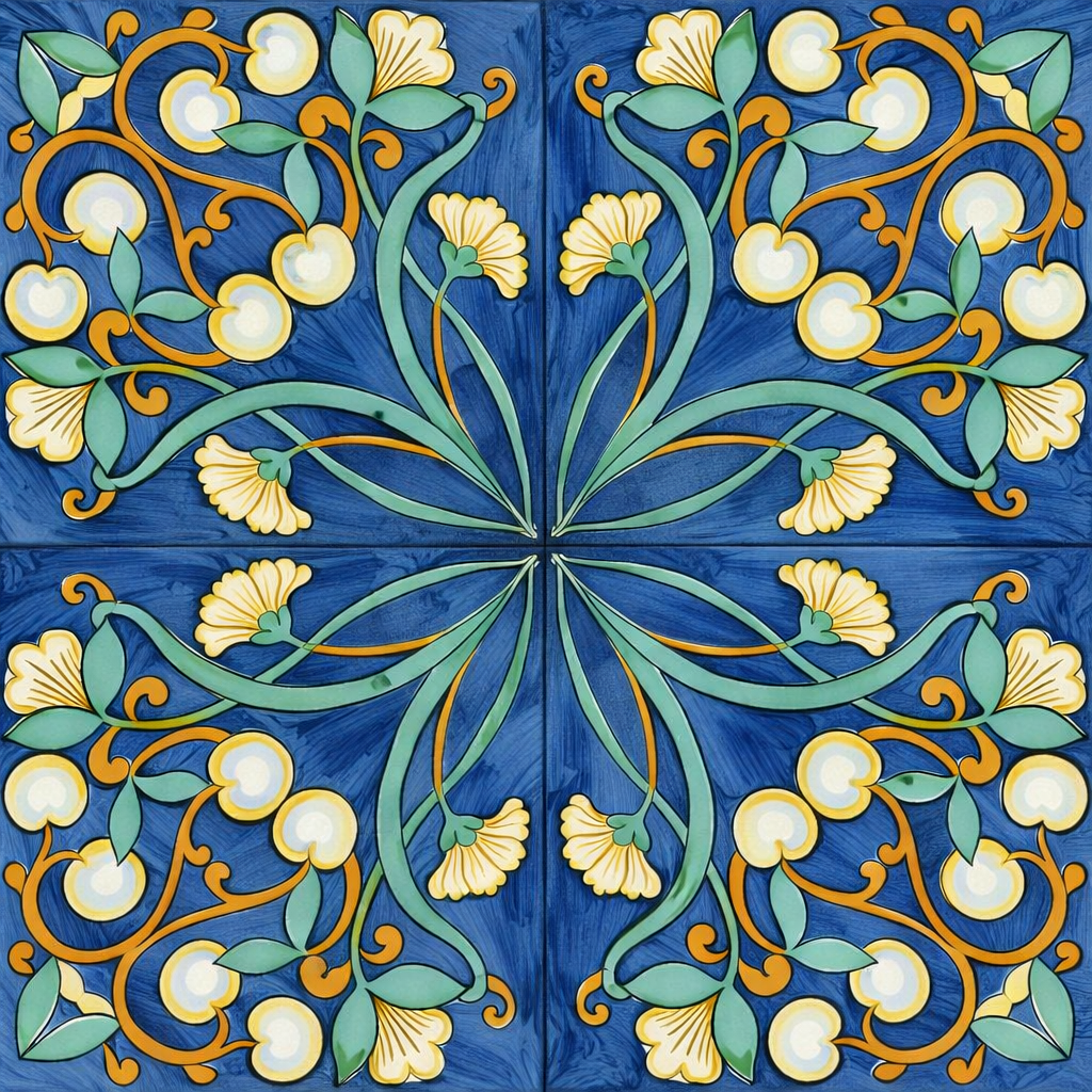 Majolica Bloom