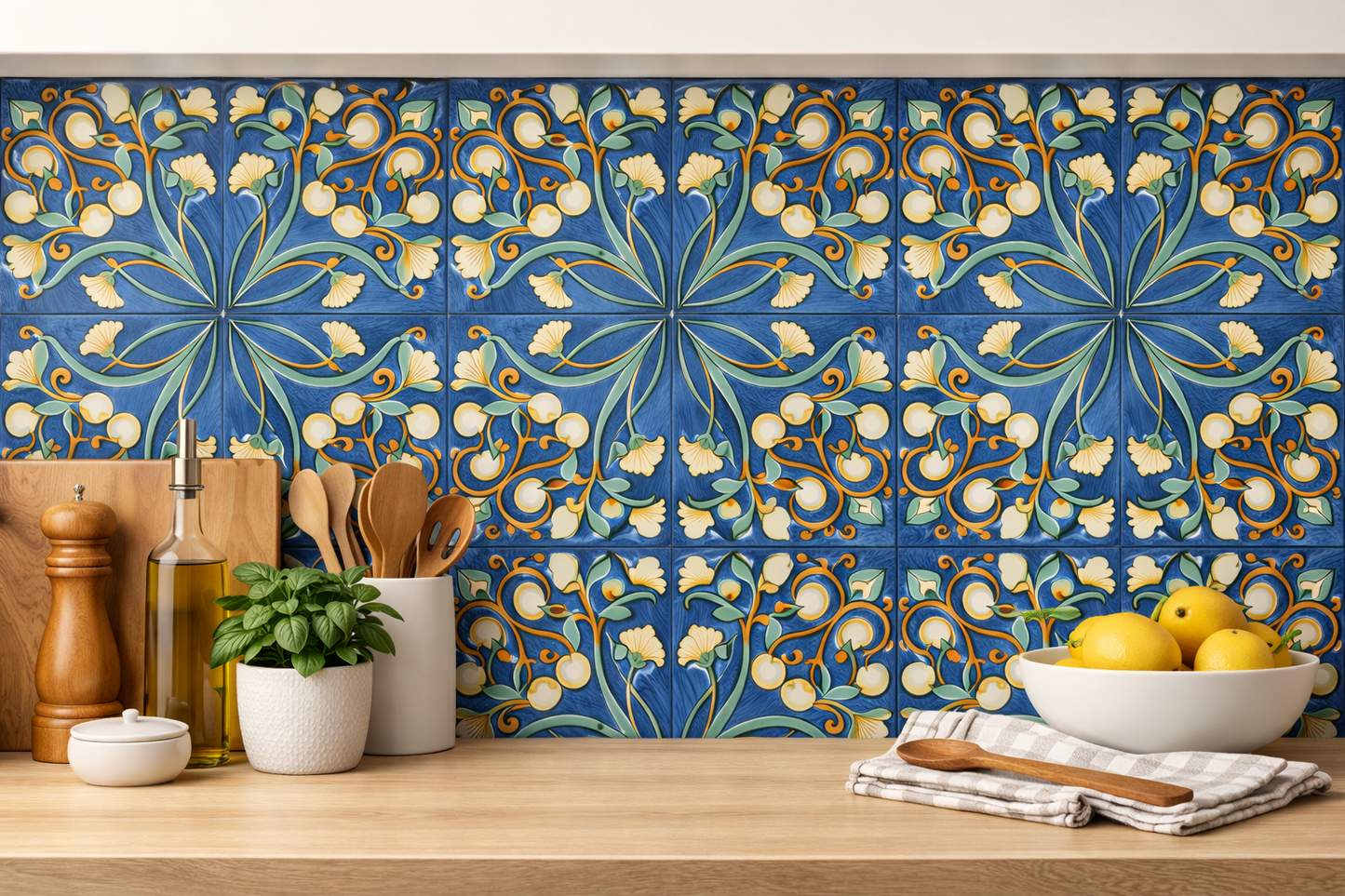Majolica Bloom
