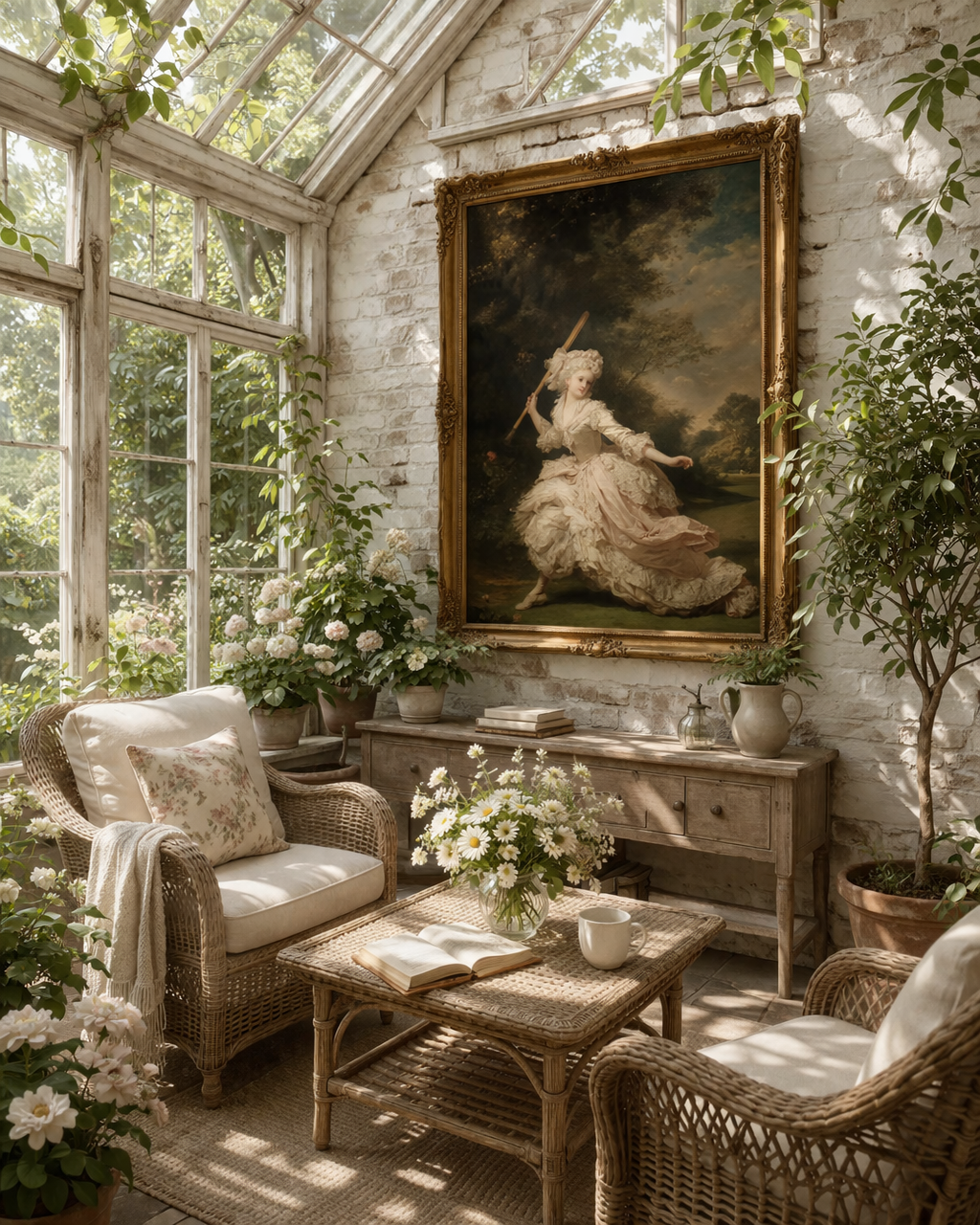 Blush Garden Lady