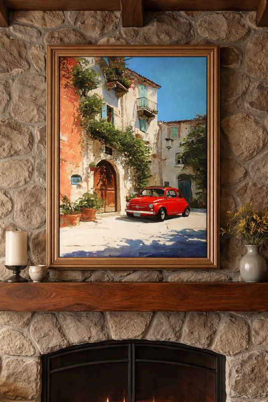 Scarlet in San Lucia