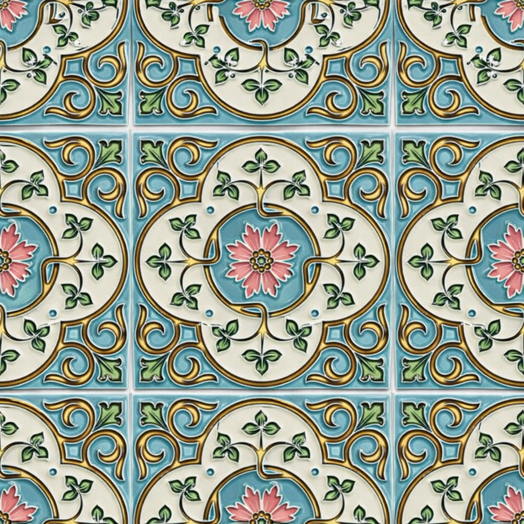 Pastel Palazzo Tile
