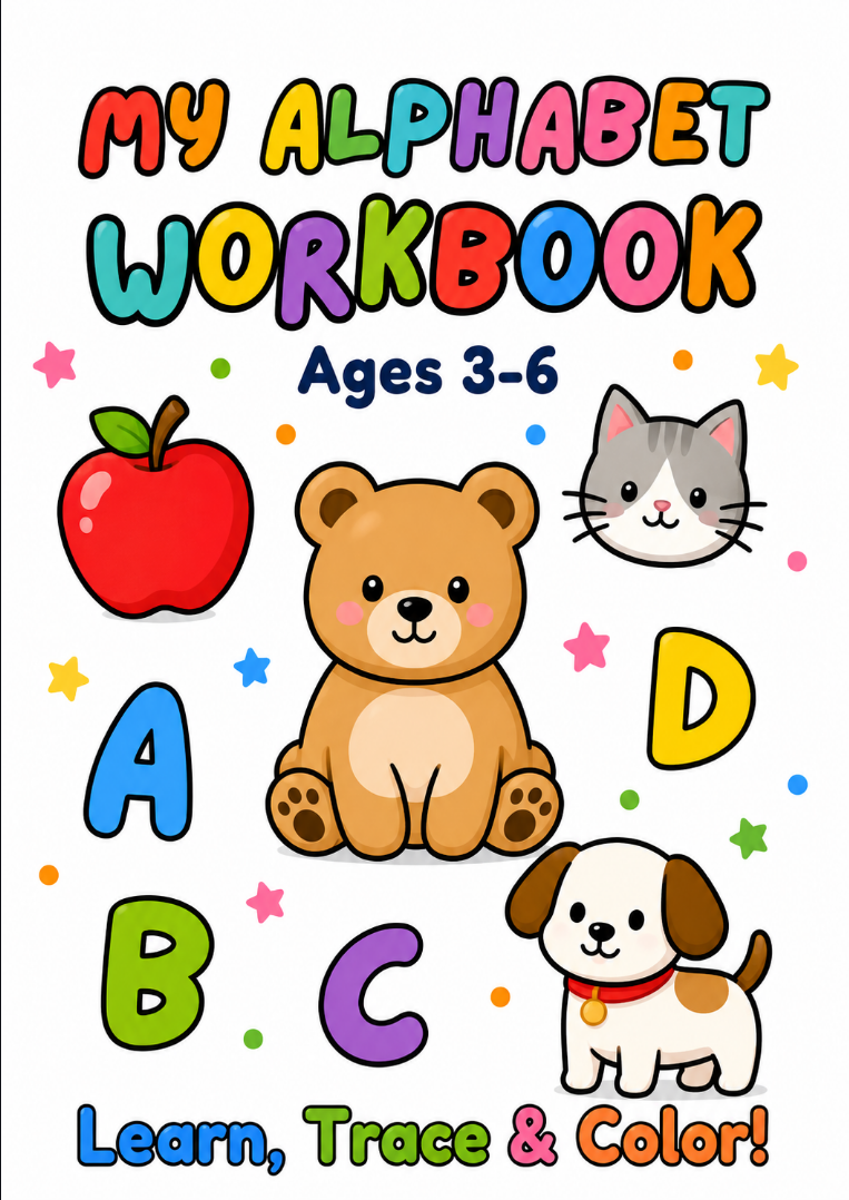 My Alphabet Workbook (A4 & A5)
