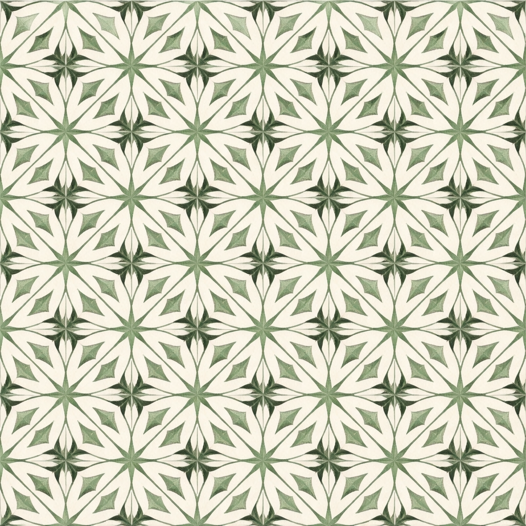 Verdant Star Mosaic