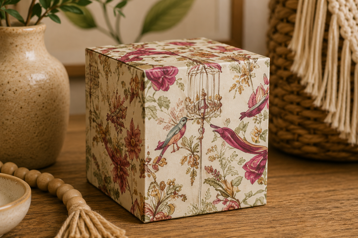 Pink Floral Gift Box Templates Bundle (14 Designs) | Printable A4 & A3 DIY Packaging
