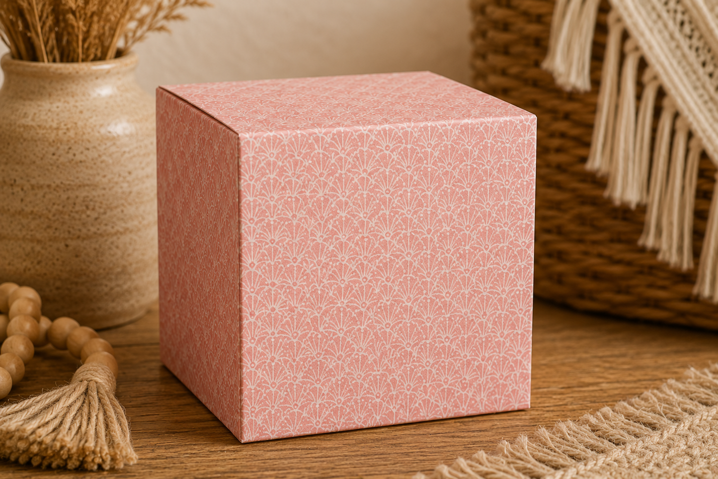 Pink Floral Gift Box Templates Bundle (14 Designs) | Printable A4 & A3 DIY Packaging